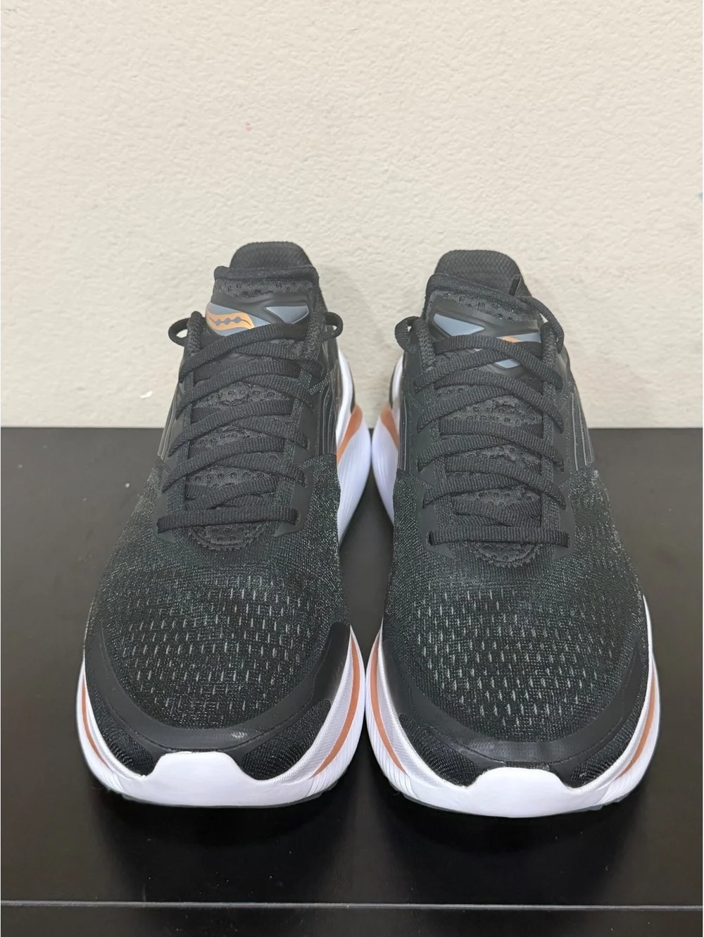 Size 10 - Saucony Endorphin Shift 3 Wide “Black Goldstruck”